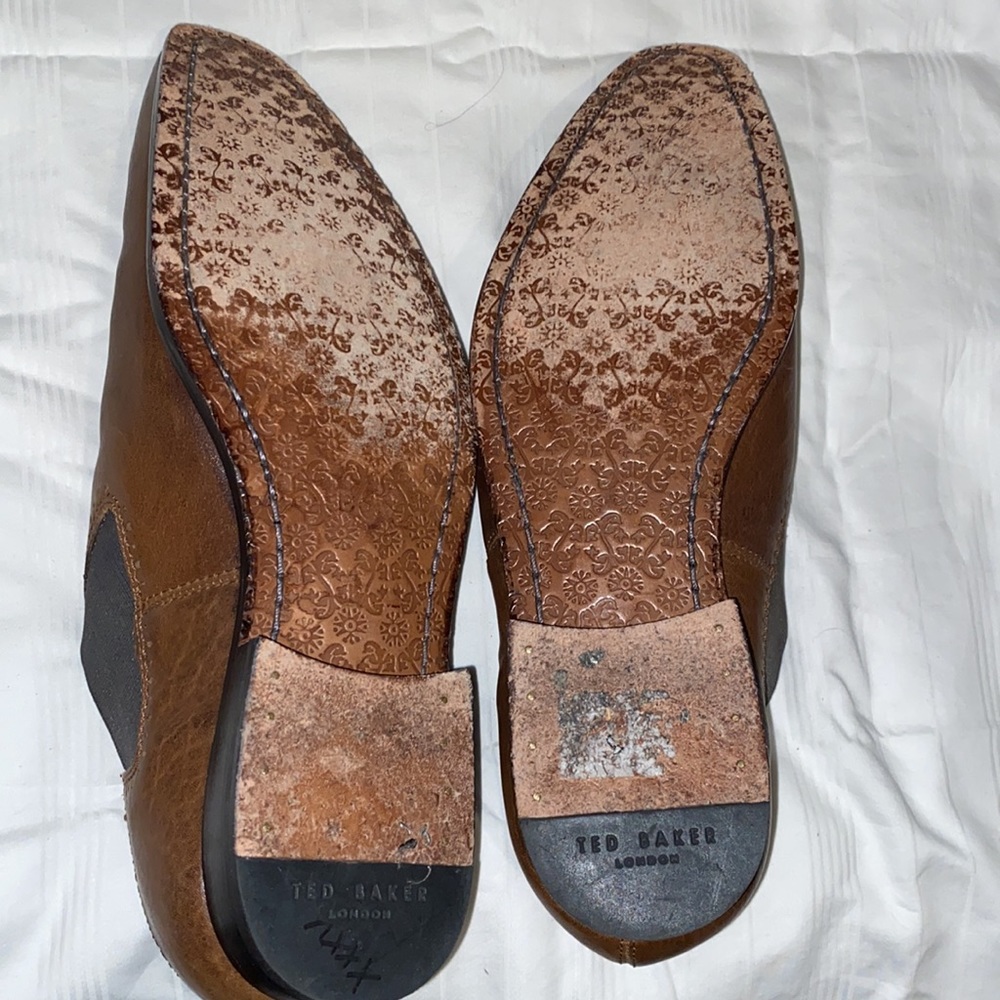 TED BAKER Western Square Toe Leather Loafer - Picture 4 of 7